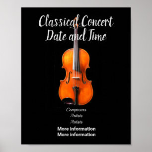 Poster de concerto para personalizar