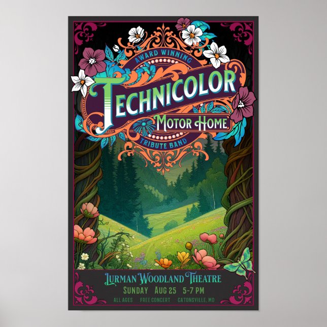 Poster de concerto TMH Lurman 2024 (Frente)