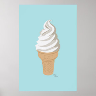 Poster de Cone Suave
