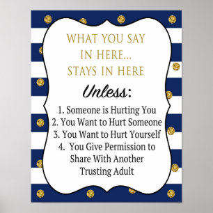 Poster de Confidencialidade Profissional