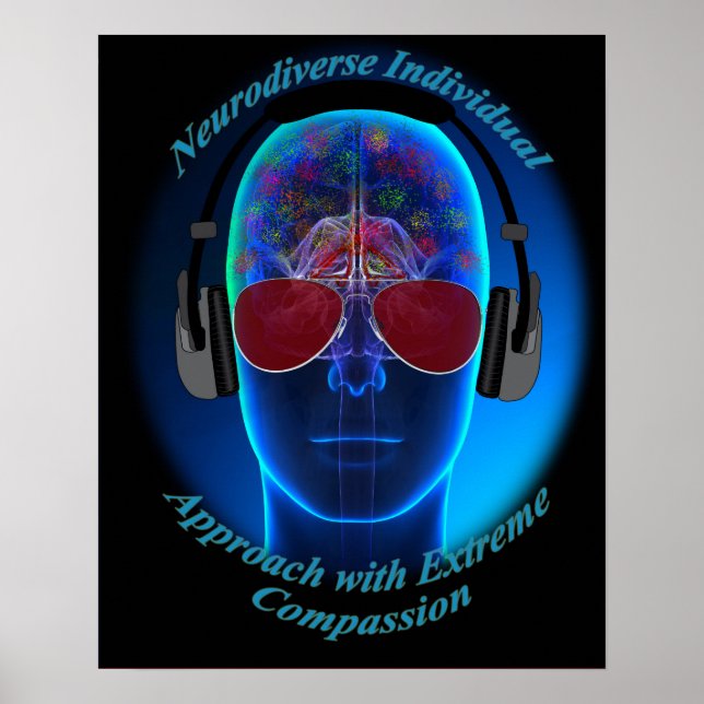 Poster de Consciência Autismo (Frente)