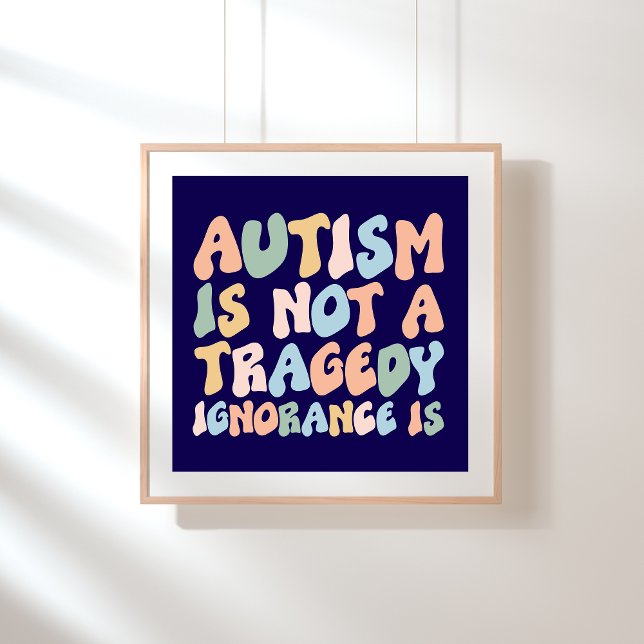 Poster de Consciência Autismo (Criador carregado)