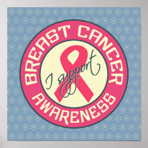 Poster de Consciência do Cancer da Mama