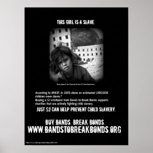 Poster de conscientização do fabricante de tijolos