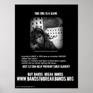 Poster de conscientização do fabricante de tijolos