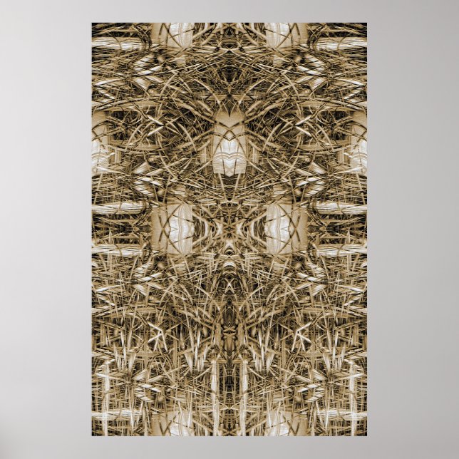 poster de construção de fantasia de abstrato (Frente)