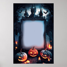 Poster de Convite para Vazio de Halloween nº 1