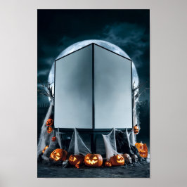 Poster de Convite para Vazio de Halloween nº 2