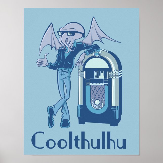 Poster de Coolthulhu (Cthulhu legal) (Frente)