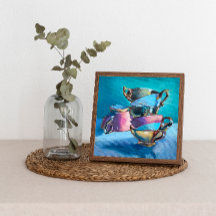 Poster de Copas Coloridas