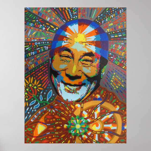 Poster de coração aberto - 2009 (Frente)