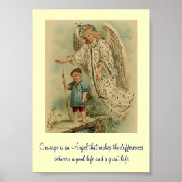 Poster de coragem