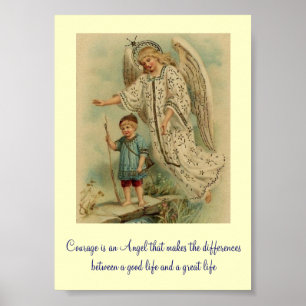 Poster de coragem
