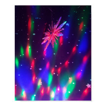 Poster de Cores de Disco Psicadélicos