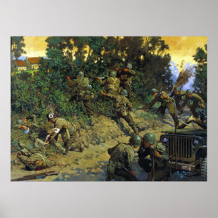 Poster De Cornrow ao Hedgerow por Keith Rocco