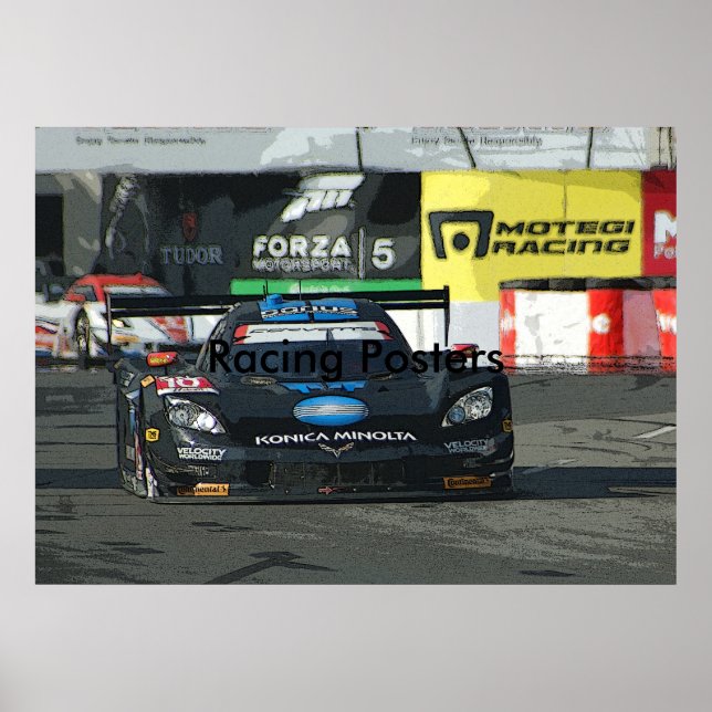 Poster de corrida (Frente)