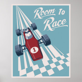 Poster de corrida infantil