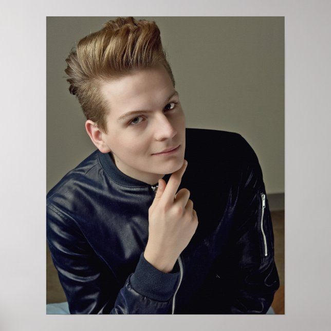 Poster de corte de cabelo de homens personalizável (Frente)