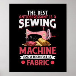 poster de costura de texto