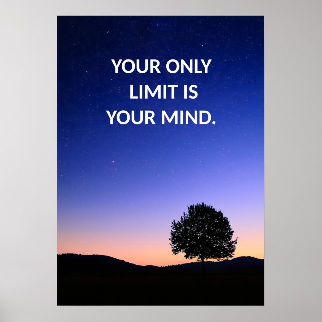 Poster de Cota de Afirmação Positiva (Frente)