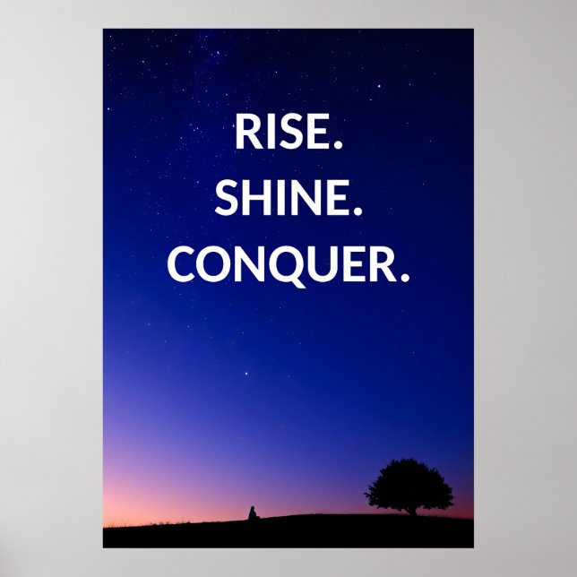 Poster de Cota de Afirmação Positiva (Frente)