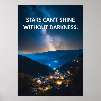 Poster de Cota Motivacional das Estrelas