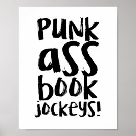 Poster de Cotação Bibliotecária Funny