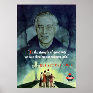 Poster de Cotação FDR WW2