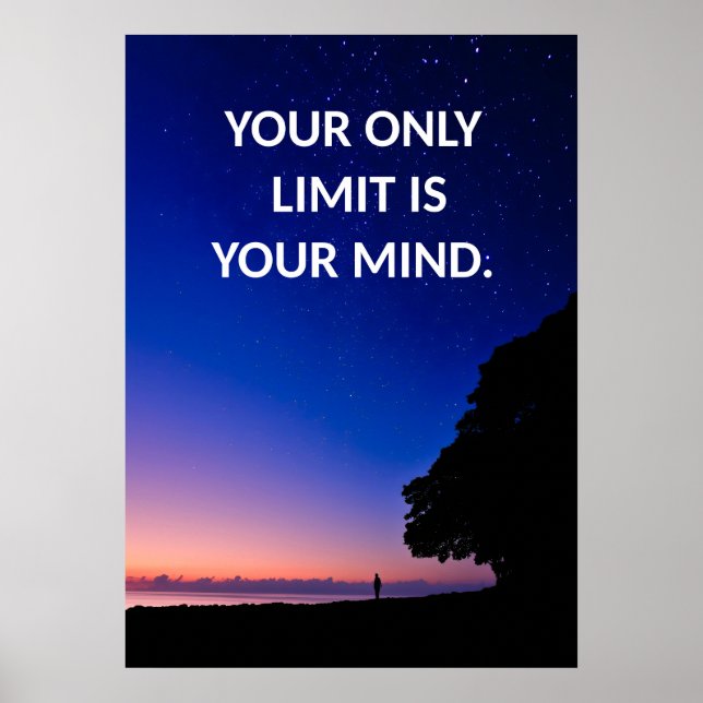 Poster de Cotação Motivacional (Frente)