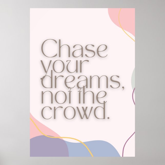 Poster de Cotação Motivacional (Frente)