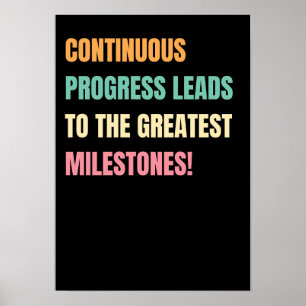 Poster de Cotações Motivacionais em Andamento