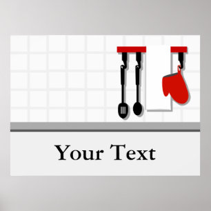 Poster de cozinha de cozinha