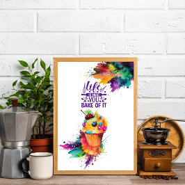 Poster de cozinha. Presente de aquecimento domésti