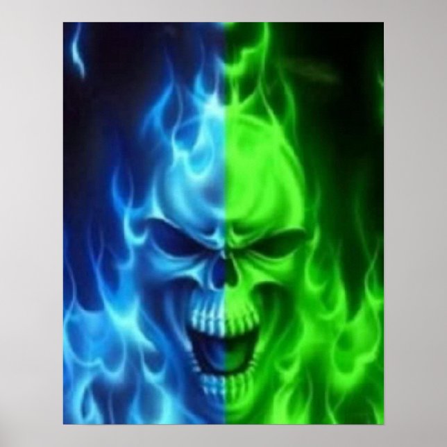 poster de crânio (Frente)