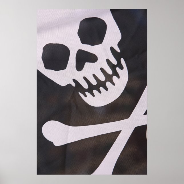Poster de crânio e Crossbones (Frente)