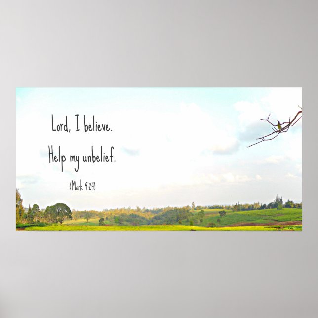 Poster de crença (Frente)