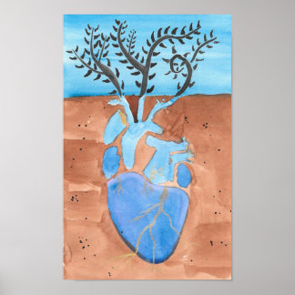 Poster de crescimento da amargura