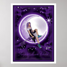 Poster de Criança Roxa