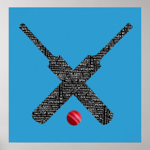 poster de críquete