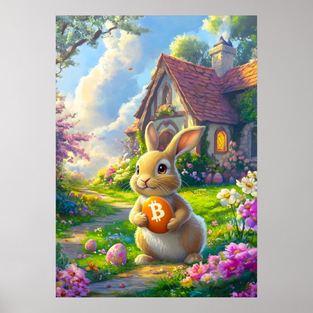 Poster de Crypto Crypto do Ovo de Páscoa (Frente)