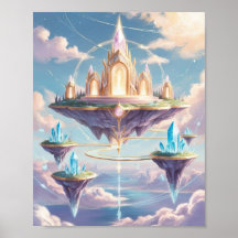 Poster de Crystal Temple Sky City - Fantasia Flutu