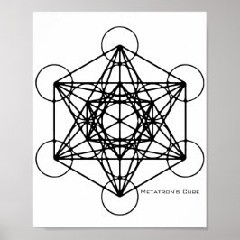 Poster de Cubo de Metatron