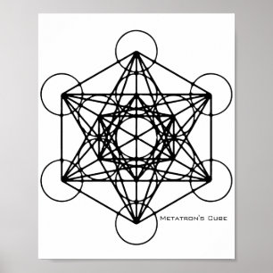 Poster de Cubo de Metatron