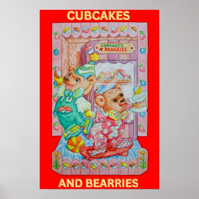 POSTER DE CUBS PARA CRIANÇAS (Frente)