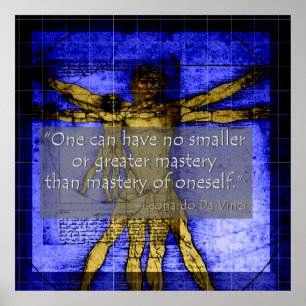 Poster de da Vinci sobre o domínio doneself