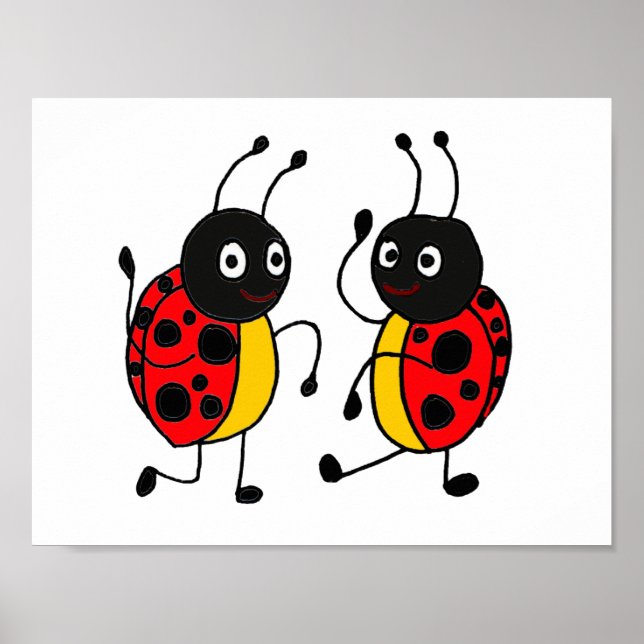 POSTER de Damybugs Dançantes (Frente)