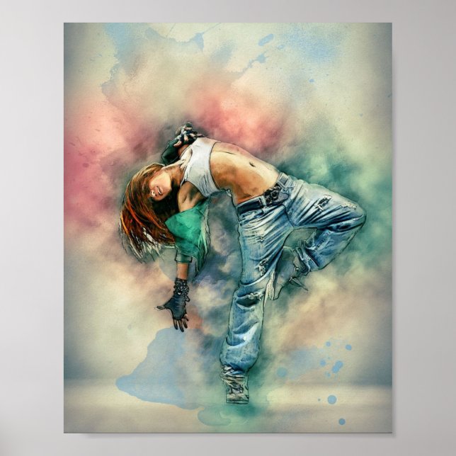 Poster de dança (Frente)