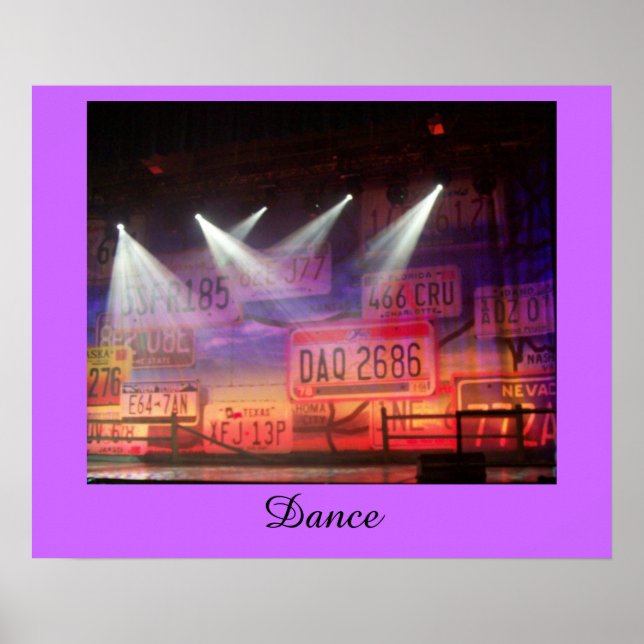 Poster de dança (Frente)