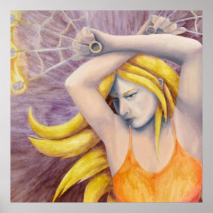 Poster de dança da Deusa de Fogo