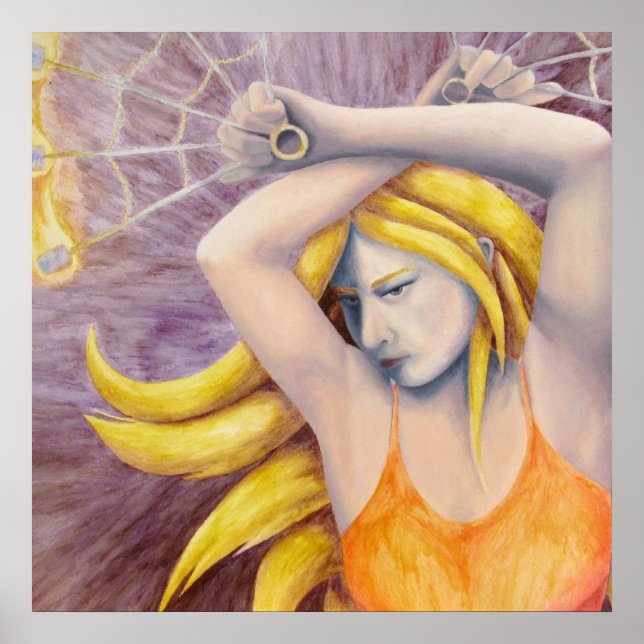 Poster de dança da Deusa de Fogo (Frente)